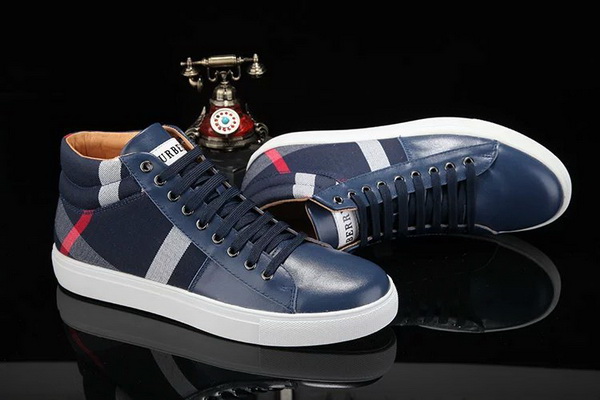 Burberry High-Top Fashion Men Shoes--016